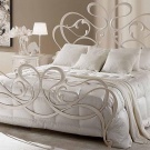Wrought iron bed