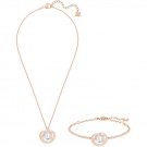 GENERATION SET, MEDIUM, WHITE, ROSE GOLD PLATING