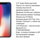 Apple iPhone X 64GB Серебристый