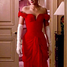 Красное платье как у Джулии Робертс)