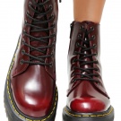 Dr. Martens Cherry Vegan Jadon II Boots