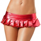 Shiny Metallic Mini Short Skirt 