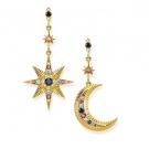 THOMAS SABO EARRINGS ROYALTY STAR &amp; MOON