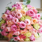 Букет цветов спальне