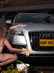 GabySpencer Carwash with Gaby photo 4414486