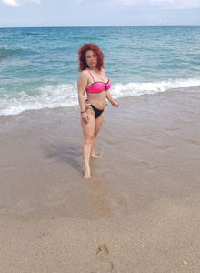 On the beach