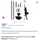 Amazon Spinning Stripper Pole 