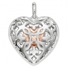 THOMAS SABO GLAM &amp; SOUL PENDANT HEART MEDALLION