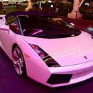 pink car