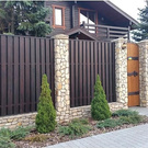 fence for a cottage