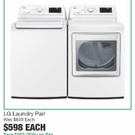 LG Laundry Pair 