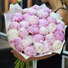 Букет пионов