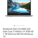 Notebook Dell