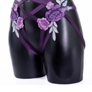 "Snow in April" cage briefs/bottoms