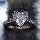 a ring with a diamond