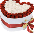 Heart Shaped Rose Gift Box