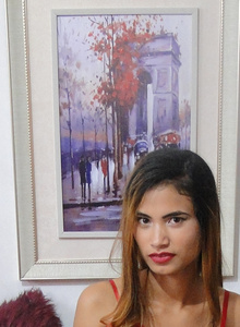 Girl in red!