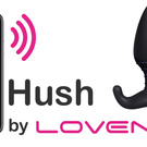 Hush vibrator for ass that works with tips