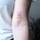 A tattoo about a member.