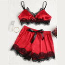 Satin lingerie