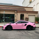 Pink porsche