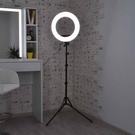 Кольцевая светодиодная LED лампа (светодиодное кольцо) со штативом Ring Fill Light для профессиональной фото/видео съемки