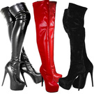 Latex Boots