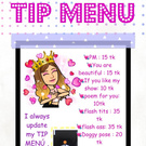 TIP MENU