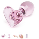 Pink Glass Butt Plug