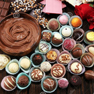 Lots, lots of delicious chocolate