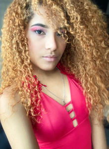 Me in Red (on fire)