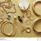 I just love gold jewelry