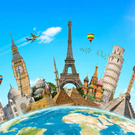 dream and learn about cultures and enjoy the beautiful landscapes of this world