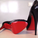 tacones louis vuitton suela roja