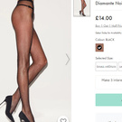 Shimmery stockings