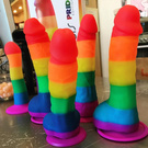 rainbow dildo