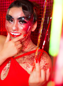 red