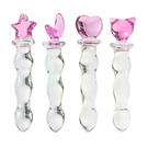 Moon star crystal dildo