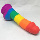 Радужный дилдо