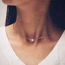 Золотая цепочка с бриллиантом