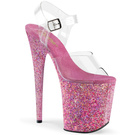 Pleaser Flamingo Glitter Pink
