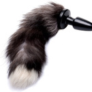 Furry tail anal plug