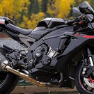 A motorcycle