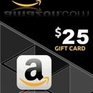 Подарочный сертификат Amazon 25$