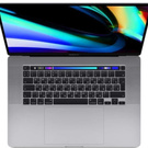 Ноутбук Apple MacBook Pro 16 with Retina display and Touch Bar Late 2019 (Intel Core i9 9980HK 2400MHz/16"/3072x1920/32GB/1TB SSD/DVD нет/AMD Radeon Pro 5500M 8GB/Wi-Fi/Bluetooth/macOS)