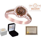 Rose Gold Diamond Brandy café Chocolate