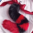 Tail Anal Plug  Foxy RED