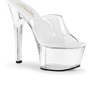 Pleaser 53 asp601/C/B Plataforma sandalia de la mujer