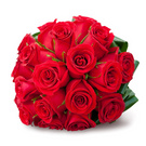 Букет красных роз