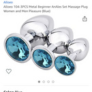 Pretty Jeweled Butt Plugs